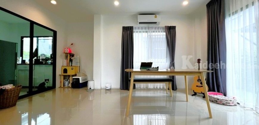 ชวนชื่น ไพร์ม วิลเลจ บางนา กม.29 บ้านเดี่ยว ขนาด 51.3 ตารางวา พร้อมเฟอร์นิเจอร์และเครื่องใช้ไฟฟ้า