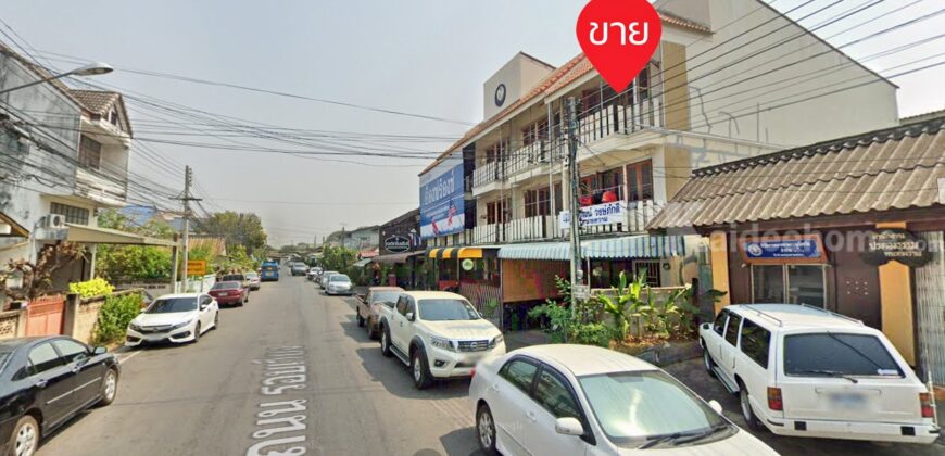 ขายอาคารพาณิชย์ 3 ชั้น (เป็นห้องมุม) 93/4 ถ.รอบเวียง อ.เมือง จ.ลำปาง