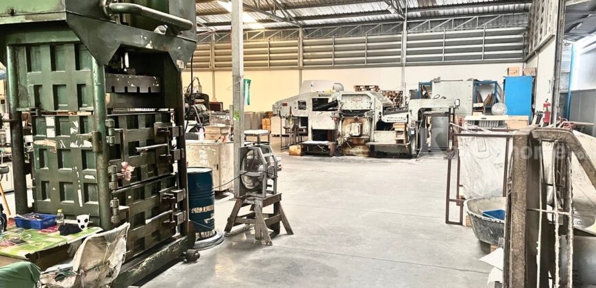 ขายถูกโกดัง บางพลี ใกล้ถนนเทพารักษ์ 384 ตารางวา บางปลา 30 สภาพดี