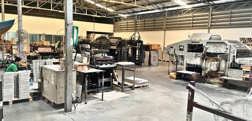 ขายถูกโกดัง บางพลี ใกล้ถนนเทพารักษ์ 384 ตารางวา บางปลา 30 สภาพดี