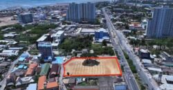 ขายที่ดินพัทยาเหนือย่านธุรกิจ ติดถนนสุขุมวิท พื้นที่สีแดง