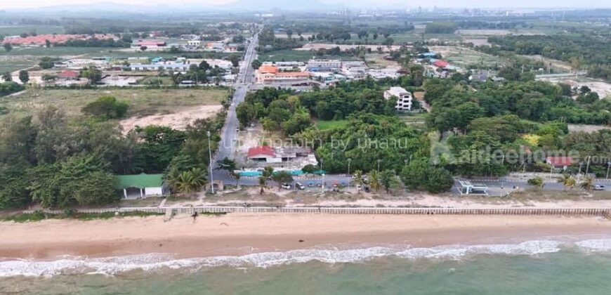 ขายที่ดินติดทะเล หาดน้ำริน บ้านฉาง ระยอง รวม 4-0-22.9 ตรว.