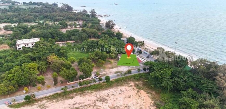 ขายที่ดินติดทะเล หาดน้ำริน บ้านฉาง ระยอง รวม 4-0-22.9 ตรว.