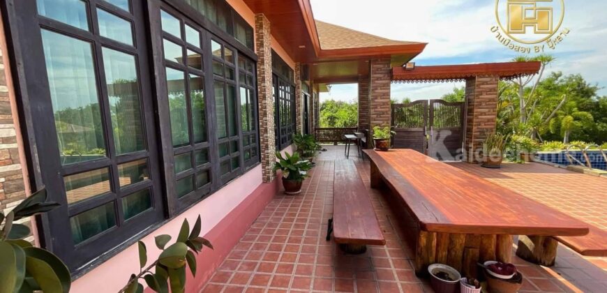 บ้านพร้อมที่ดินหรูหราในบรรยากาศสวยงาม บ้านฉาง, ระยอง