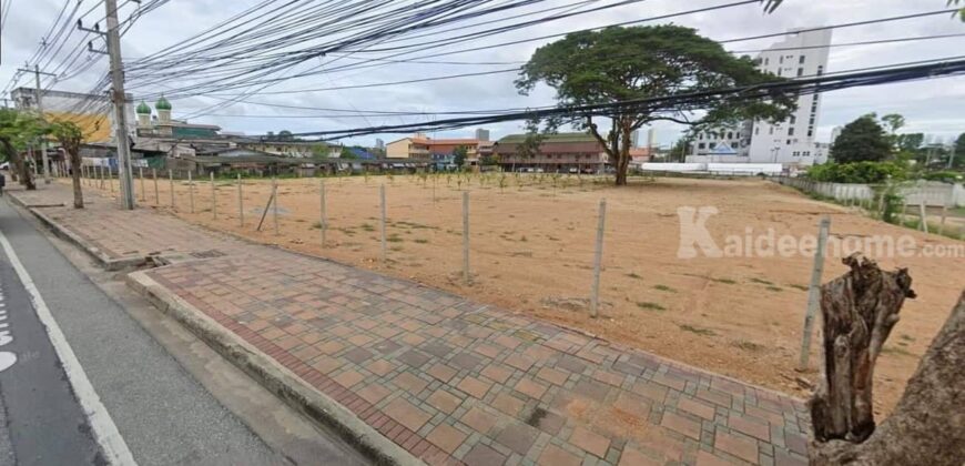 ขายที่ดินพัทยาเหนือย่านธุรกิจ ติดถนนสุขุมวิท พื้นที่สีแดง