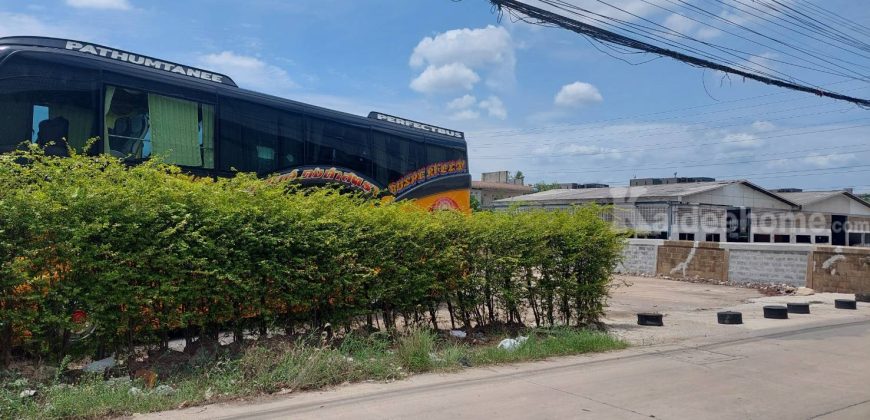 ให้เช่าที่ดินซอย หงสกุล (คลองหลวง 21) ระยะยาว ถมแล้ว แปลงสวย เหมาะสำหรับ ทำโรงงาน SME