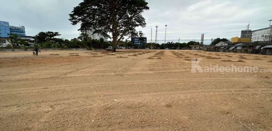 ขายที่ดินพัทยาเหนือย่านธุรกิจ ติดถนนสุขุมวิท พื้นที่สีแดง