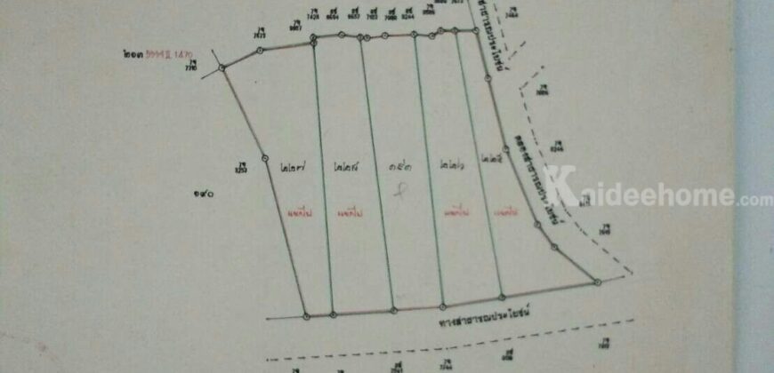 0863771698 ขายที่ดิน โคราช 3 ไร่ 3 งาน 75 ตรว. ที่ในหมู่บ้านติดถนนคอนกรีต