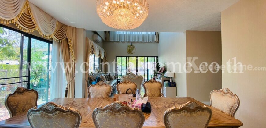 บ้านเดี่ยว ชีวารมย์ นครอินทร์-ราชพฤกษ์ Luxury Built in พร้อมอยู่