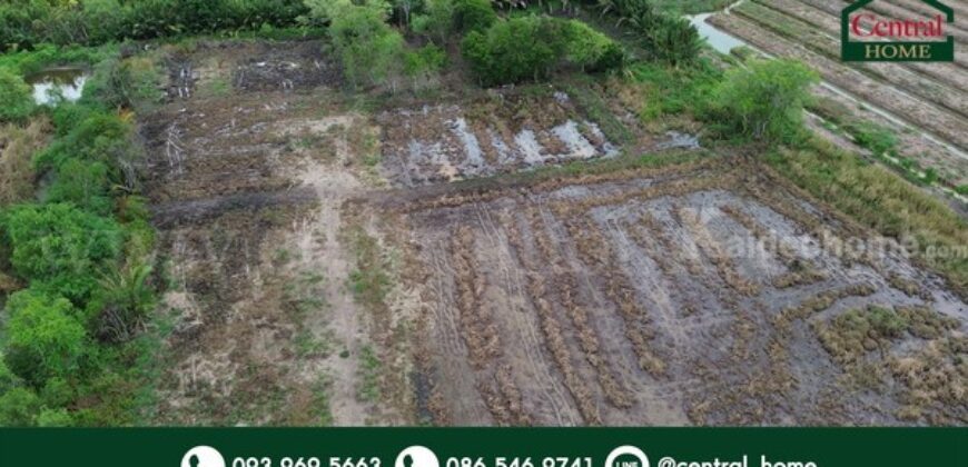 ที่ดินแปลงสี่เหลี่ยมสวย ใจกลางเมืองฉะเชิงเทรา