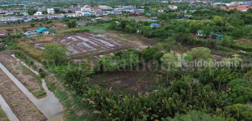 ที่ดินแปลงสี่เหลี่ยมสวย ใจกลางเมืองฉะเชิงเทรา