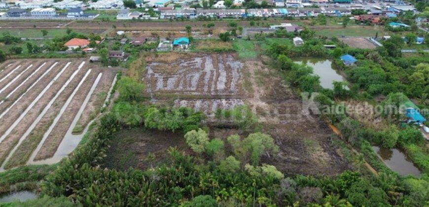 ที่ดินแปลงสี่เหลี่ยมสวย ใจกลางเมืองฉะเชิงเทรา