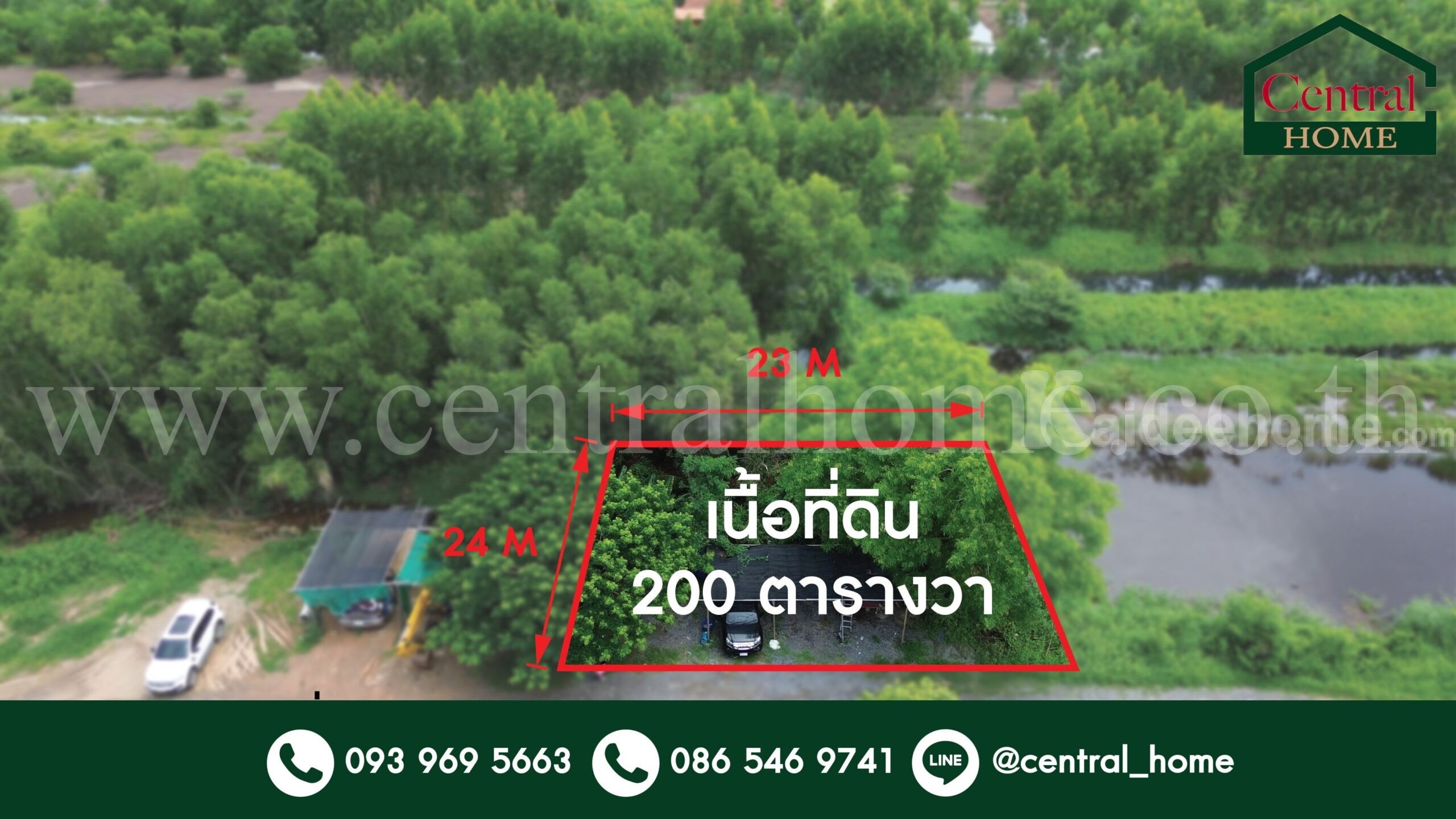 ที่ดินเปล่า ซอยคลองสี่่ตะวันออก 36/1 ปทุมธานี