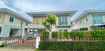 บ้านเดี่ยว ไดมอนด์ วิลล์ ศาลายา หน้าบ้านไม่ชนใคร