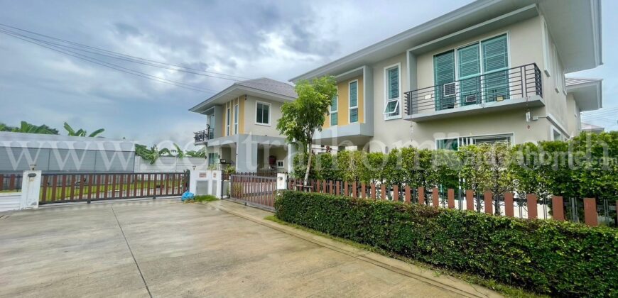 บ้านเดี่ยว ไดมอนด์ วิลล์ ศาลายา หน้าบ้านไม่ชนใคร