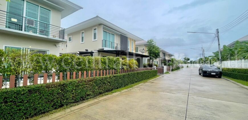 บ้านเดี่ยว ไดมอนด์ วิลล์ ศาลายา หน้าบ้านไม่ชนใคร