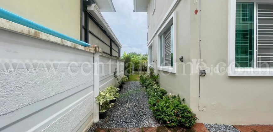 บ้านเดี่ยว ไดมอนด์ วิลล์ ศาลายา หน้าบ้านไม่ชนใคร