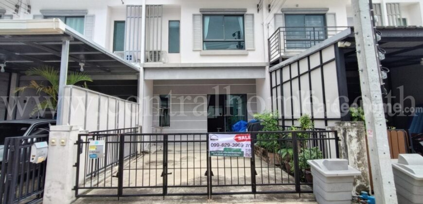 ทาวน์เฮ้าส์ โมดิ วิลล่า ปิ่นเกล้า-วงแหวน บ้านสวยพร้อมอยู่