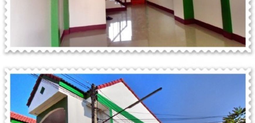 ให้เช่า ทาวน์เฮ้าส์ 2 ชั้น 2 ห้องนอน, 2 ห้องน้ำ บ้านหนองยาง ต.ชมพู อ.เมืองลำปาง