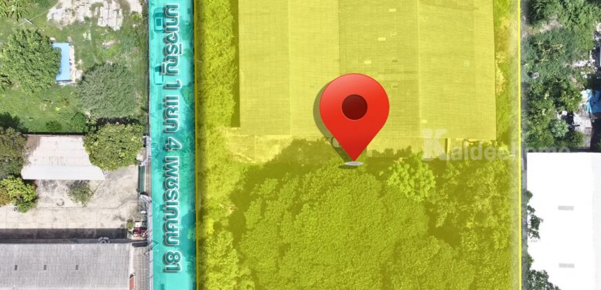 ขายที่ดิน เพชรเกษม 81 ซอยมาเจริญ 1 แยก 4 หนองแขม พร้อมอาคารโรงงาน เนื้อที่ 1-3-96 ไร่