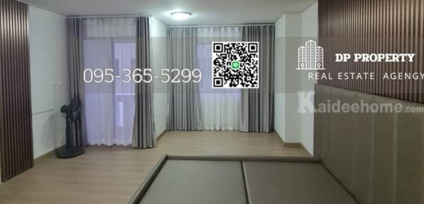 ขายห้องชุด คอนโด ติดรถไฟฟ้า MRTบางยี่ขัน 32.40 ตรม ห้องมุม ชั้น 10 รีโนเวทใหม่ สวยงาม โทร 095-3655299