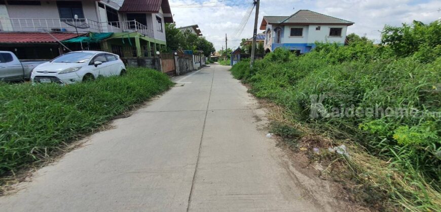 ขายที่ดินเปล่า 60 ตร.วา ถ.จันทร์ทองเอี่ยม ใกล้สถานีรถไฟฟ้าคลองบางไผ่ บางบัวทอง