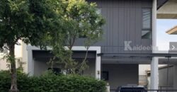 ขายหรือให้เช่า บ้านแฝด สไตล์บ้านเดี่ยว หมู่บ้านกลางเมือง The Edition พระราม 9-อ่อนนุช โทร 090-963-949หก ตกแต่งครบ