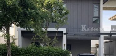 ขายหรือให้เช่า บ้านแฝด สไตล์บ้านเดี่ยว หมู่บ้านกลางเมือง The Edition พระราม 9-อ่อนนุช โทร 090-963-949หก ตกแต่งครบ