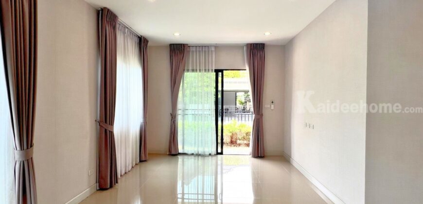 บ้านเดี่ยวนนทบุรี เวนิว โฟลว์ แจ้งวัฒนะ 54.9 ตร.ว. สภาพมือหนึ่ง ราคามือสอง