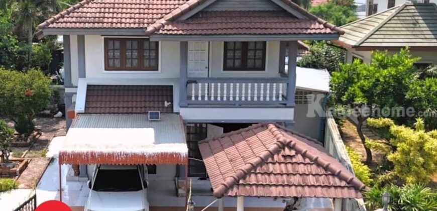 บ้านเดี่ยว 2 ชั้น (หลังมุม) วิวสวย เห็นภูเขา ทำเลดี สัตหีบ