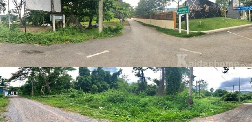 ที่ดินให้เช่าใกล้ถนนใหญ่ 320 ตรว. ทางไปน้ำตกสาริกา อำเภอเมือง นครนายก