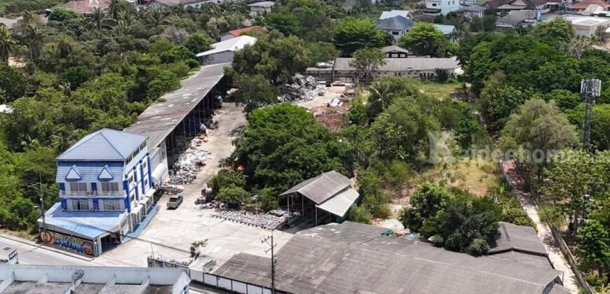 ขายที่ดินพร้อมสิ่งปลูกสร้าง ทำเลทอง ทำเลย่านธุรกิจ ซอยบาร์ บ้านฉาง ระยอง