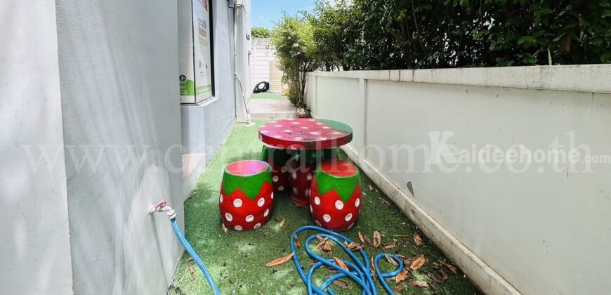 บ้านแฝด 3 ชั้น ธนาคลัสเตอร์ เวสต์เกต ติดถนนบางรักใหญ่ – บ้านใหม่