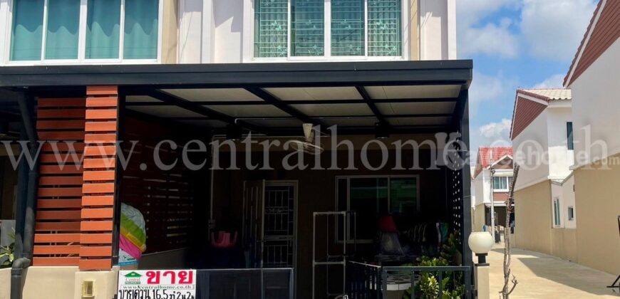 ทาวน์โฮม บ้านพิศาล สุวรรณภูมิ โครงการ 2/1 (บางโฉลง) หลังริม