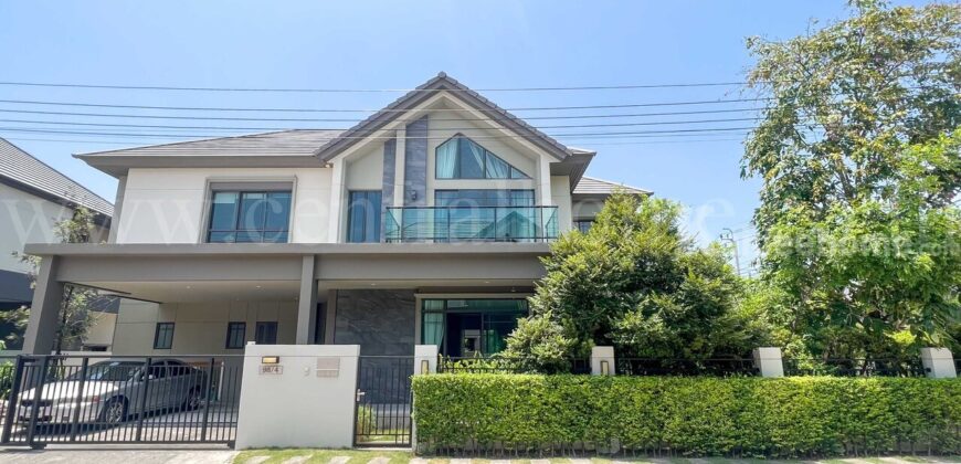 บ้านเดี่ยว Bangkok Boulevard รามอินทรา-เสรีไทย 2 หลังมุม