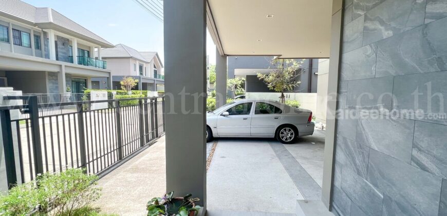 บ้านเดี่ยว Bangkok Boulevard รามอินทรา-เสรีไทย 2 หลังมุม