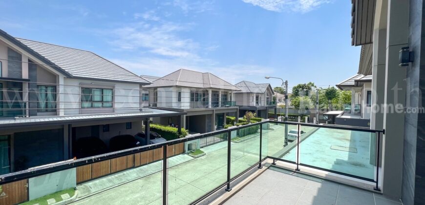 บ้านเดี่ยว Bangkok Boulevard รามอินทรา-เสรีไทย 2 หลังมุม