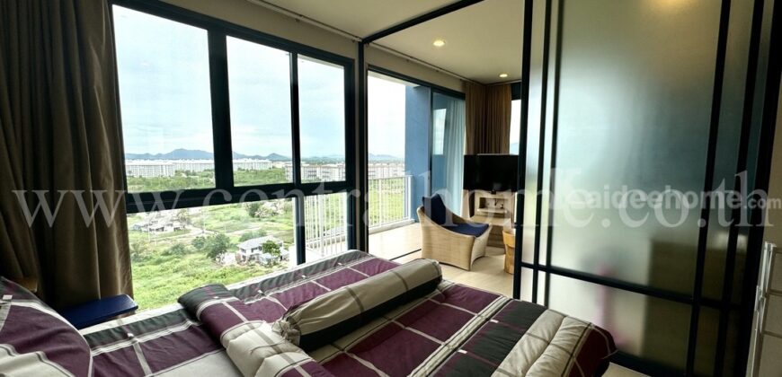 คอนโดห้องริม บ้านทิวทะเล บลูแซฟไฟร์ ติดหาดชะอำ
