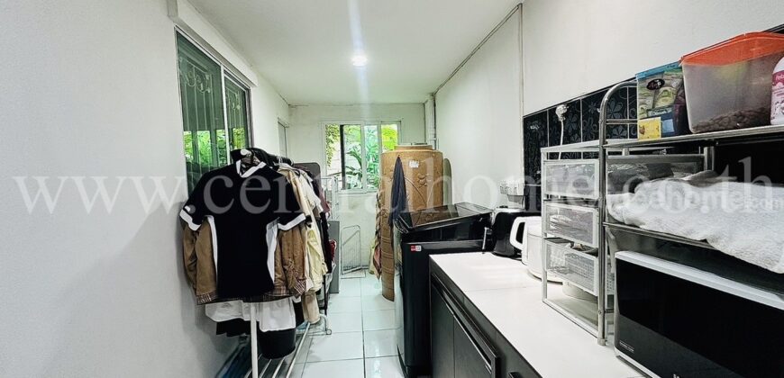 ทาวน์โฮม พฤกษาวิลล์ 15 รัตนาธิเบศร์ หลังริม ถูกสุดในโครงการ