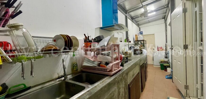 บ้านแฝด แลนซีโอ คริป รัตนาธิเบศร์-ท่าอิฐ หลังริม