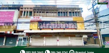 อาคารพาณิชย์ 3 คูหา กรุงเทพ-นนท์ ใกล้ MRT แยกติวานนท์ ทำเลดีติดถนน