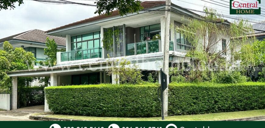 บ้านเดี่ยว เศรษฐสิริ ศรีนครินทร์ – พระราม 9 หลังมุม ถนนเมน ใกล้ Club House