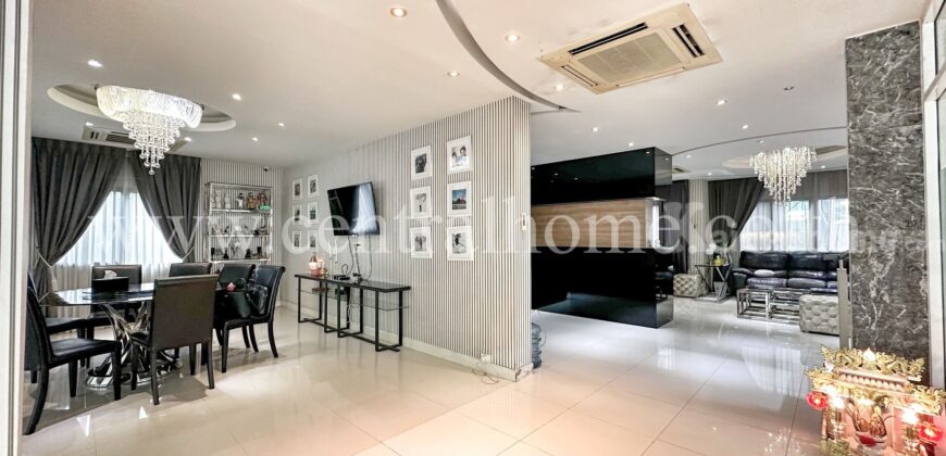บ้านเดี่ยว เศรษฐสิริ ศรีนครินทร์ – พระราม 9 หลังมุม ถนนเมน ใกล้ Club House