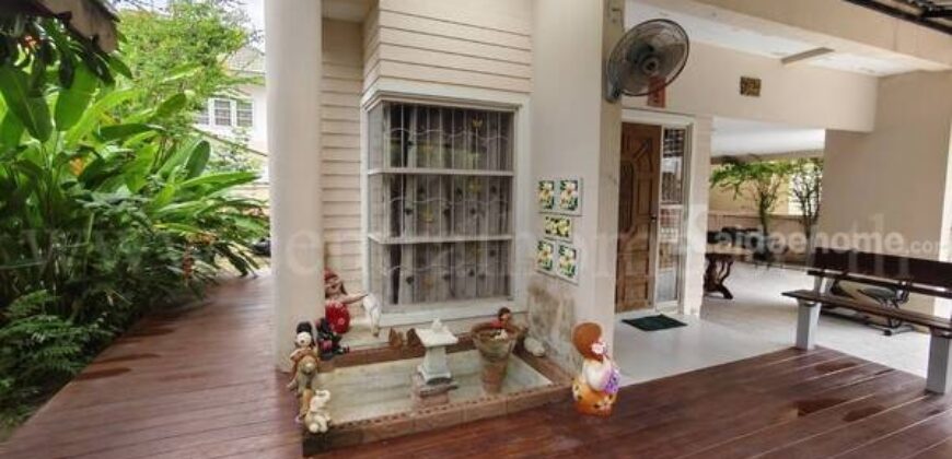 บ้านเดี่ยว หมู่บ้านสินบดี บางบัวทอง ต่อเติมเต็มพร้อมอยู่