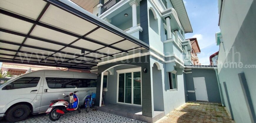 บ้านเดี่ยว 3 ชั้น หมู่บ้าน สินธร รังสิต-ปทุมธานี ตกแต่งใหม่พร้อมอยู่