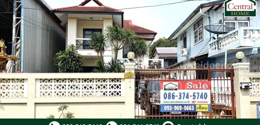บ้านเดี่ยว ซอยมิตรไมตรี 12 ใกล้ BTS ช้างเอราวัณ สมุทรปราการ