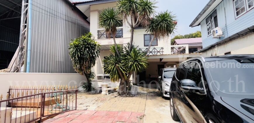 บ้านเดี่ยว ซอยมิตรไมตรี 12 ใกล้ BTS ช้างเอราวัณ สมุทรปราการ