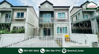 ทาวน์โฮม เดอะ วิลเลจ กาญจนาภิเษก – ราชพฤกษ์ เฟส 2 บ้านอิสระผนังไม่ติดใคร
