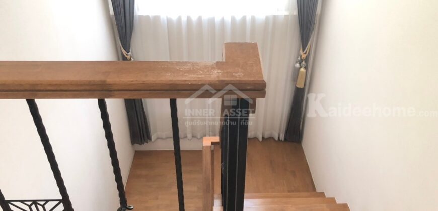 ขายด่วนมาก บ้านเดี่ยว หมู่บ้านเดอะซิตี้ บางใหญ่ (4 ห้องนอน 3 ห้องน้ำ) หลังริมสุดซอย บิวท์อินทั้งหลัง