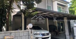 ขายด่วนมาก บ้านเดี่ยว หมู่บ้านเดอะซิตี้ บางใหญ่ (4 ห้องนอน 3 ห้องน้ำ) หลังริมสุดซอย บิวท์อินทั้งหลัง